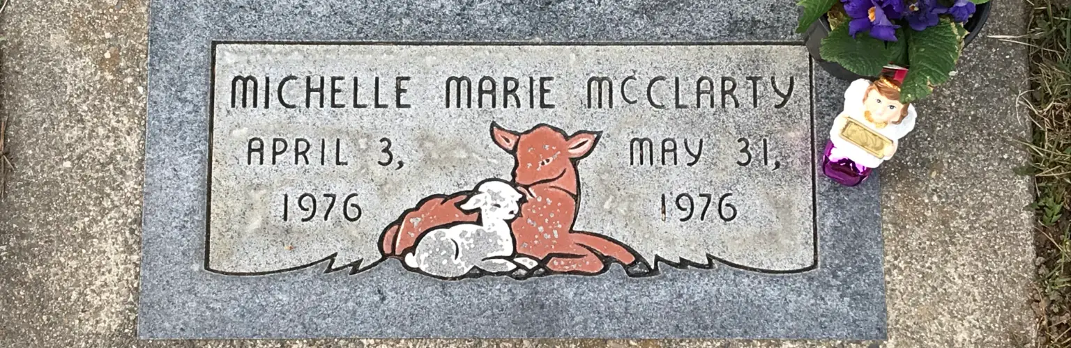 Michelle Marie McClarty's headstone